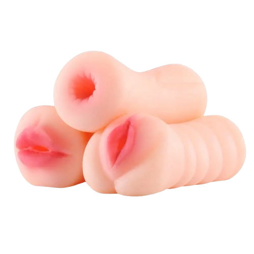 Realistic Textured TPE Male Masturbators - Lifelike Vagina & Oral Channel