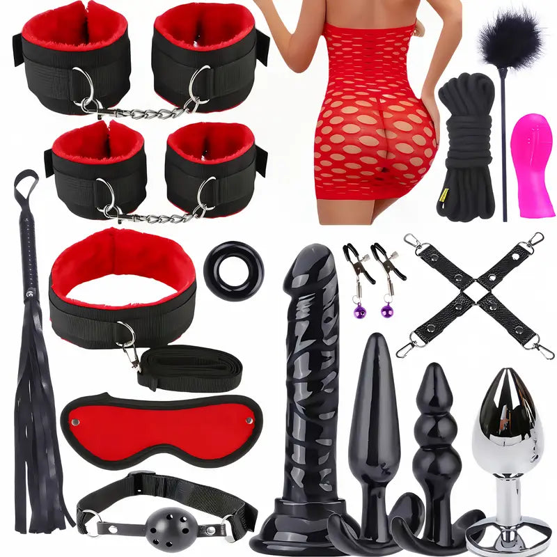 17pcs BDSM Bondage Set