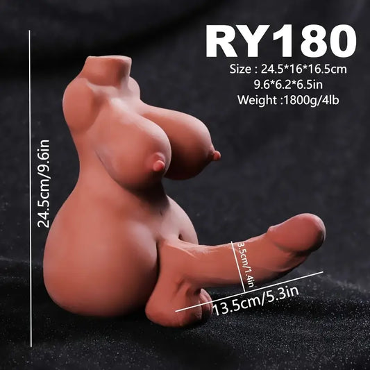 Large Torso Sex Doll with Realistic Appearance