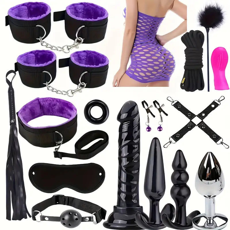 17pcs BDSM Bondage Set